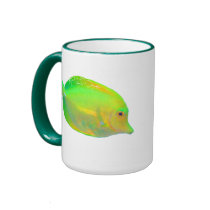 Yellow Tang Mug by fishlore Yellow Tang Mug