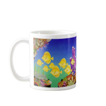Yellow Tang School Mugs