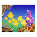 Yellow Tang School posters by joeyartist Yellow Tang School posters