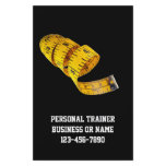 Yellow Tape Measure Personal Trainer Weight Loss Flyer Design