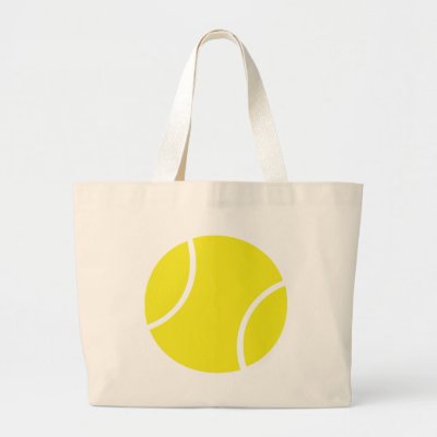 Yellow Tote  on Yellow Tennis Ball Symbol Tote Bag From Zazzle Com