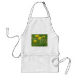 yellow thistle aprons