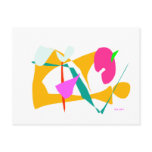 Yellow Thought postcards