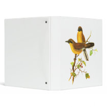Yellow-throated Laughingthrush 3 Ring Binder