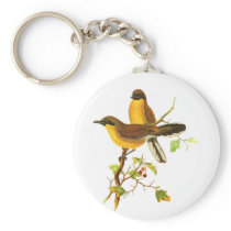 Yellow-throated Laughingthrush Key Chains