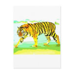 Yellow Tiger Post Card