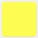Yellow Toiletry Labels / Sticker