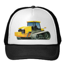 Yellow Tractor Mesh Hat