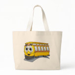 Yellow Trolley Cartoon Bags