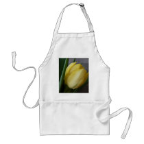 Yellow Tulip Flower aprons by lifesphere Yellow Tulip Flower aprons