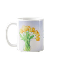 Yellow Tulips coffe mug by ditayhoff Yellow Tulips coffe mug