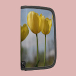 Yellow Tulips Floral Rickshaw Folio planners
