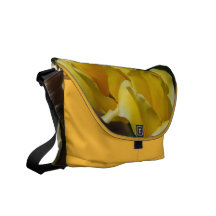 Yellow Tulips Messenger Bag