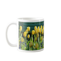 Yellow Tulips Coffee Mugs