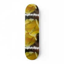 Yellow Tulips Skateboard