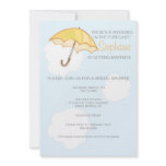 Yellow Umbrella Bridal Shower Invitation