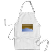 Yellow Wall Against Blue Sky aprons by lifesphere Yellow Wall Against Blue Sky aprons