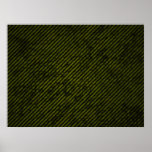 Yellow Warning Grunge Background posters