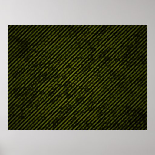 Yellow Warning Grunge Background Poster