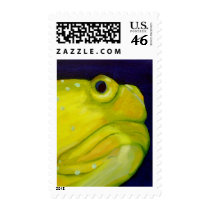 Yellow Watchman Goby Fish Postage Stamps