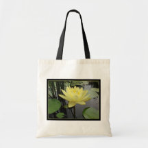 Yellow Water Lily Bag