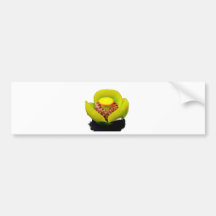 Yellow Water Lily Bumper Sticker
