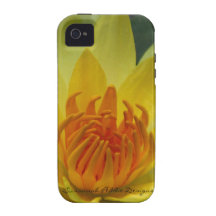 Yellow Water Lily iPhone Case Case-Mate iPhone 4 Case