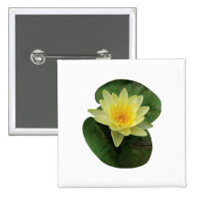 Yellow Water Lily Pin