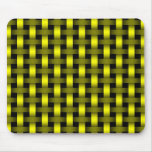 Yellow  Weaved Mousepad
