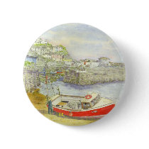 'Yellow Wellies' Button by picklelillysdad 'Yellow Wellies' Button