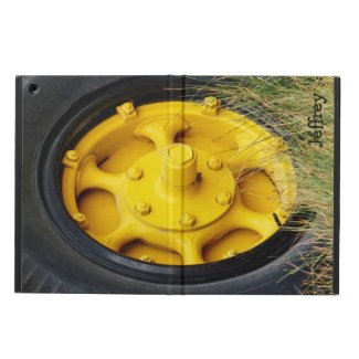 Yellow Wheel, iPad Air Folio Case