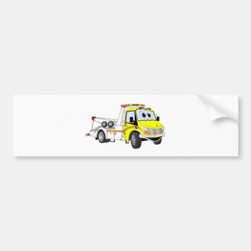 Tow Truck Bumper Stickers, Tow Truck Bumper Sticker Designs
