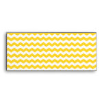 yellow  white chevrons envelope