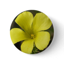 Yellow Wild Flower Button by emele1 Yellow Wild Flower Button