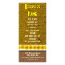 Yellow Wildflower Rack Card