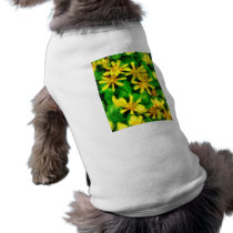 Yellow Wildflowers pet clothing