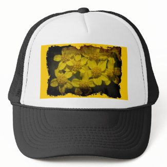 Yellow Wildflowers Hat