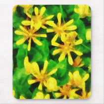 Yellow Wildflowers mousepads