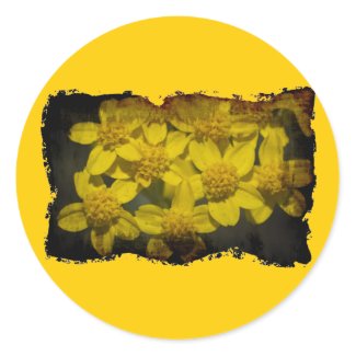 Yellow Wildflowers Sticker