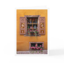 Yellow Window Card