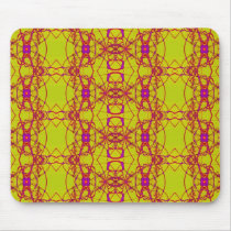 yellow with pink lace mousepads