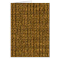 yellow yarn textured greeting cards