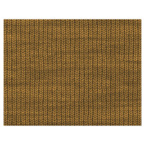 yellow yarn textured full color flyer