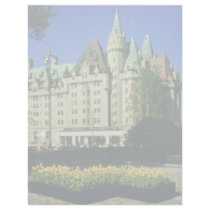 yellow Yellow tulips and Chateau Laurier, Ottawa, Letterhead