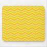 Yellow Zig Zag Pattern Mousepad