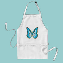 YellowButterfly Blue aprons