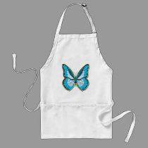 YellowButterfly Blue aprons