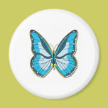 YellowButterfly Blue magnets