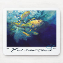 "Yellowfins" mousepads
