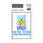 yellowfish front (Z) Stamp